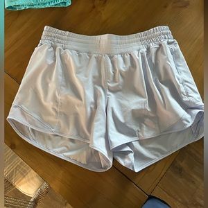 Lululemon Hotty Hot High Rise 4” Short Pastel Blue